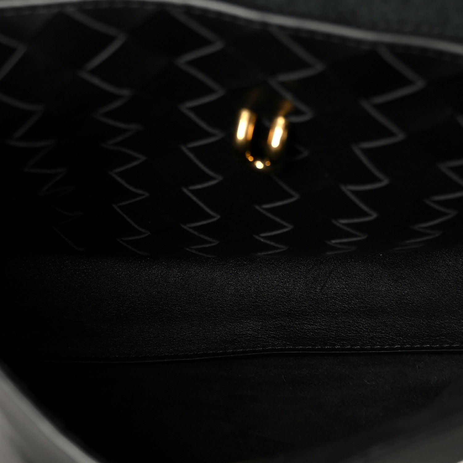 Silky Calfskin Small Ciao Ciao Black