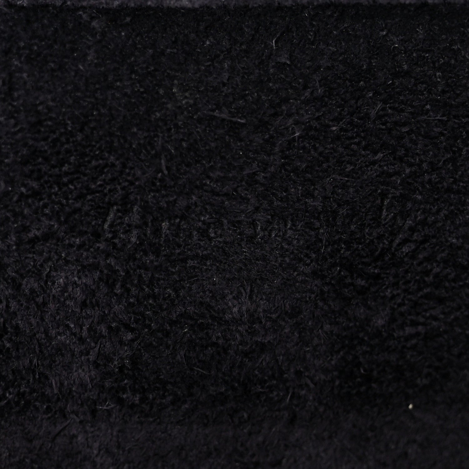 Grained Calfskin Micro Belt Bag Black