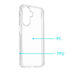 [DIS] Entronix Case Compatible with Galaxy A17 - [Hard Back] Clear Cover