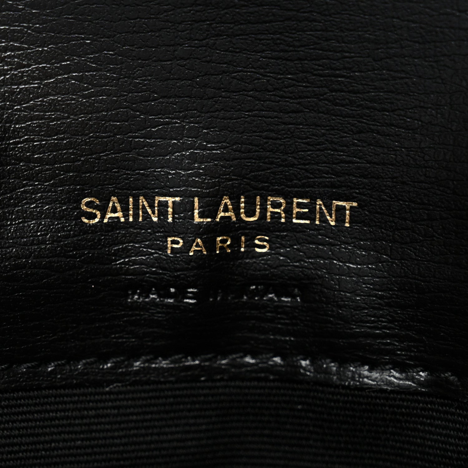 Calfskin Monogram Cassandre Phone Holder With Strap Black