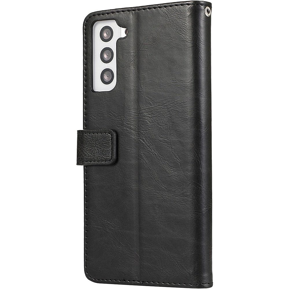 SAHARA - Indy Series Genuine Leather Wallet Case - Samsung Galaxy S23