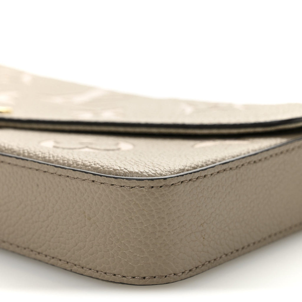 Empreinte Monogram Giant Felicie Pochette Tourterelle Creme