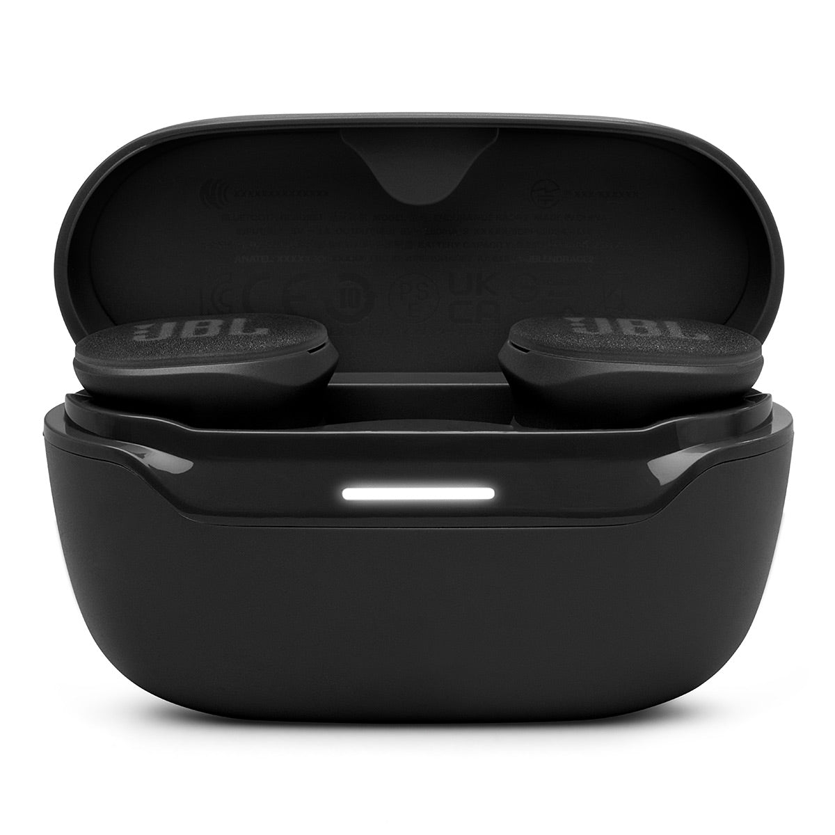 JBL Endurance Race 2 True Wireless Sport Earbuds Bundle with gSport Case (Black)