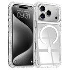 Entronix [Magnetic] Case Compatible with iPhone 17 Pro Max - [Clear] Triple-Layer Heavy Duty Protection