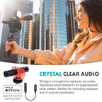 Movo iVlog1 Kit for Lightning with Fullsize Tripod