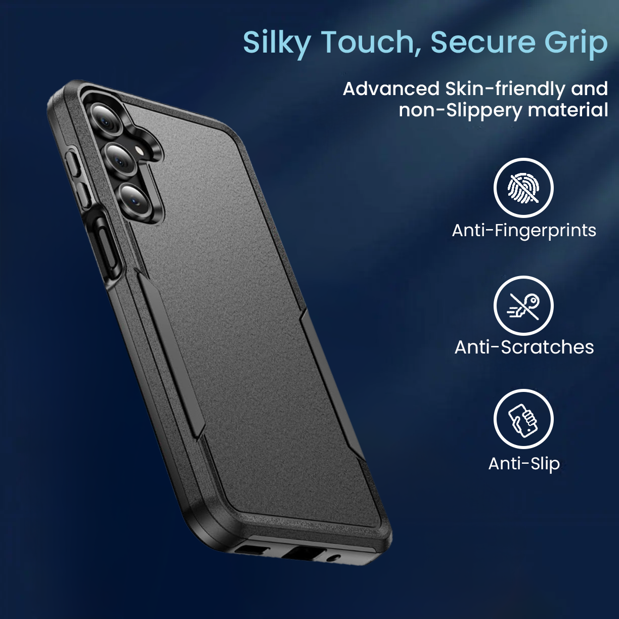 [DIS] Entronix Case Compatible with Galaxy A17 - Soft-Touch Dual-Layer Sleek Cover