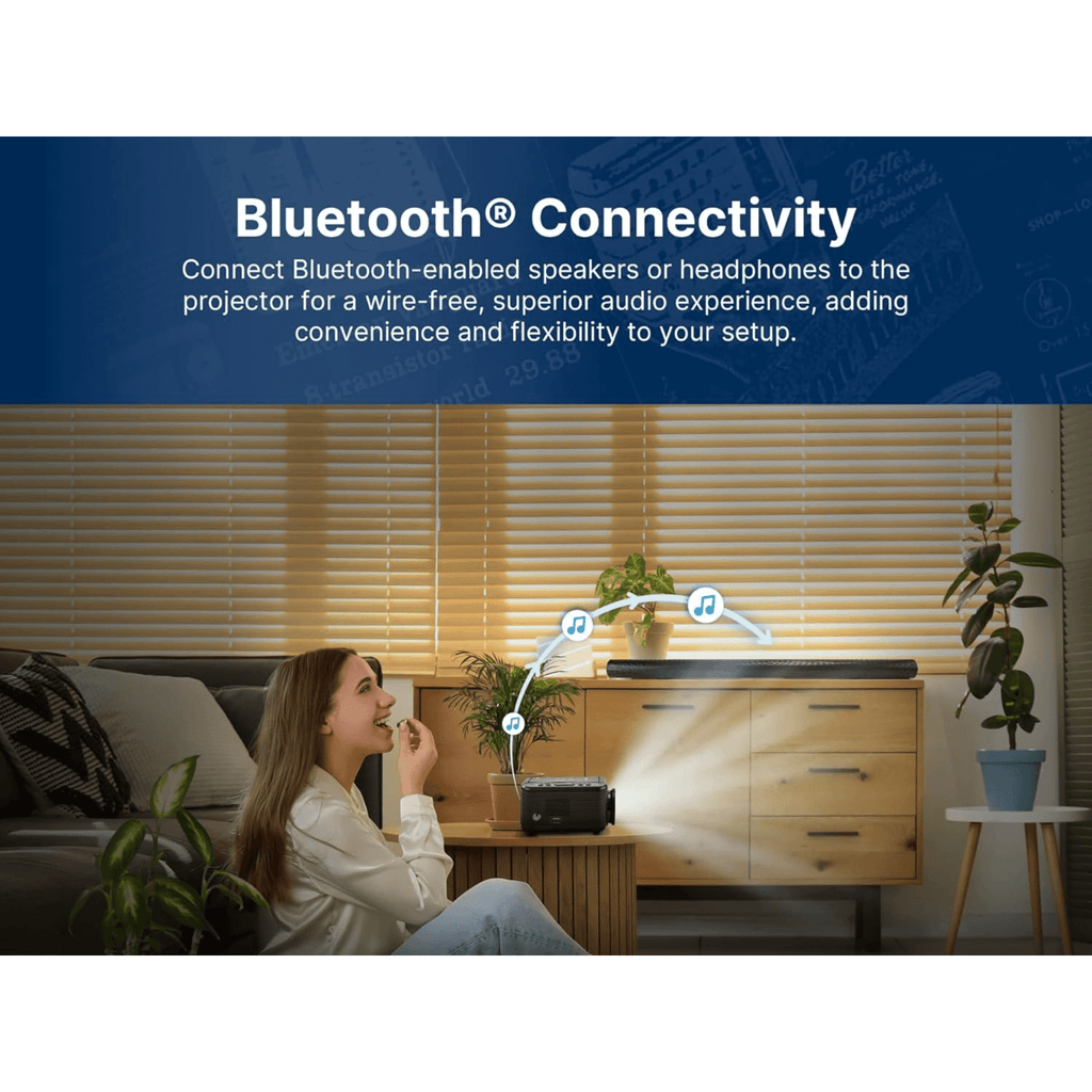 120" Home Theater LCD Projector with Built-In TV Tuner and DVD Player