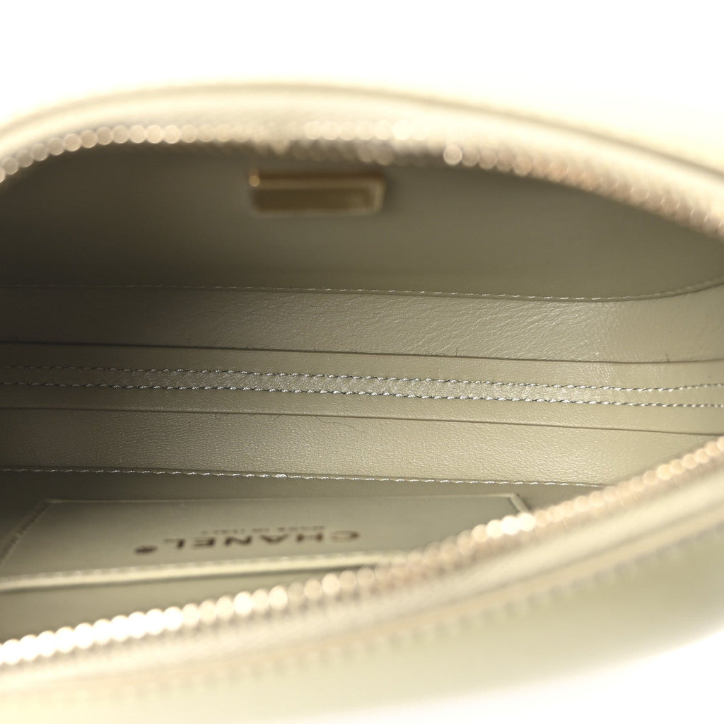 Lambskin Savon De Marseille Mini Camera Bag Khaki