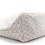 Goyardine Saint Louis Claire Voie PM White Pink
