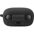 SAHARA - Anti-Slip Silicone Case for JBL Live Free 2 Headphones - Black
