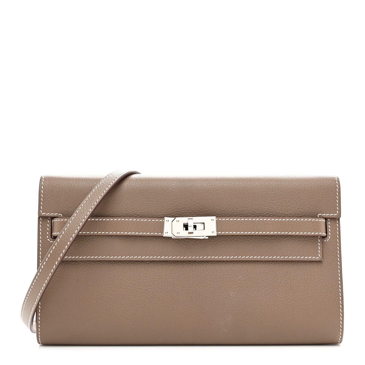 Evercolor Kelly Wallet To Go Etoupe