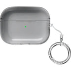 SAHARA - Hybrid Flex Series Case for Apple AirPods Pro (2nd Generation) - Transparent Black