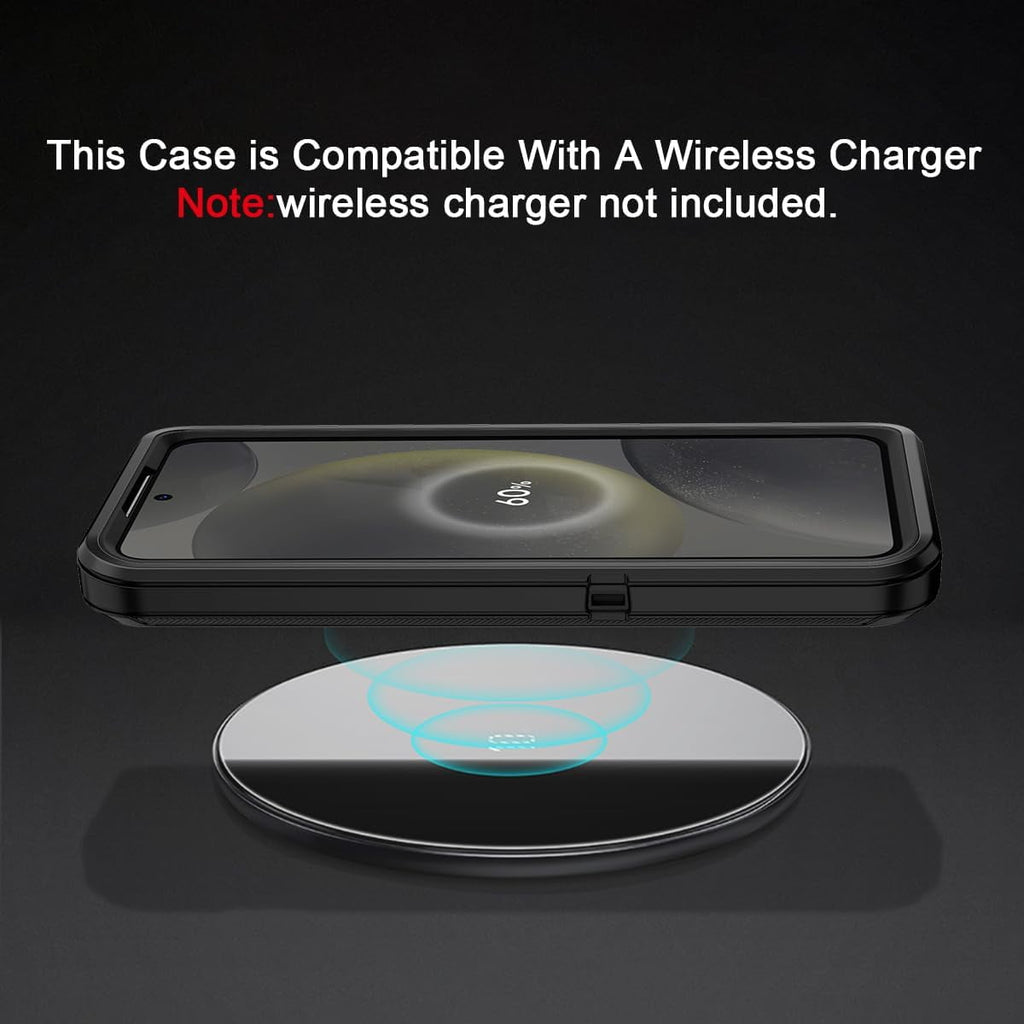 Entronix Case Compatible with Galaxy S25 FE - Triple-Layer Heavy Duty Protection