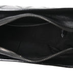Aged Calfskin Quilted Small Gabrielle Hobo So Black