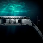 Venezianico Nereide Tungsteno 39 Men’s Grey Automatic Diver Watch