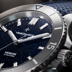 Venezianico Nereide Avventurina 39 Men’s Blue Diver Automatic Watch