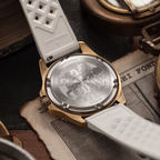 Venezianico Nereide Bronzo Men's Automatic Bronze White Watch