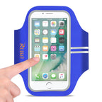 Reiko Running Sports Armband For Iphone 7 Plus/ 6S Plus Or 5.5 Inches Device In Blue (5.5X5.5 Inches)