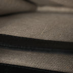 Dollar Calfskin Interlocking G Shoulder Bag Black