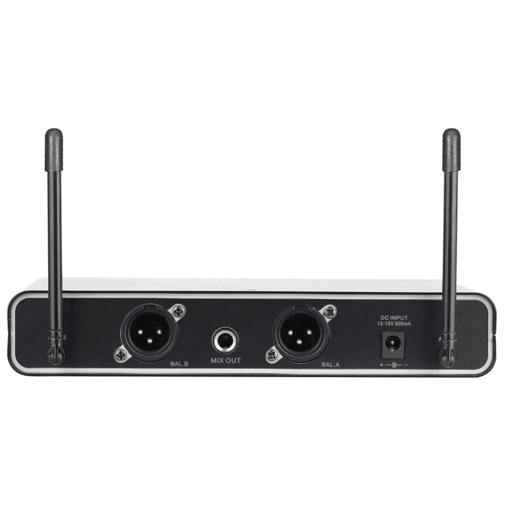 UHF Dual Fixed Channel Professional Wireless Microphone