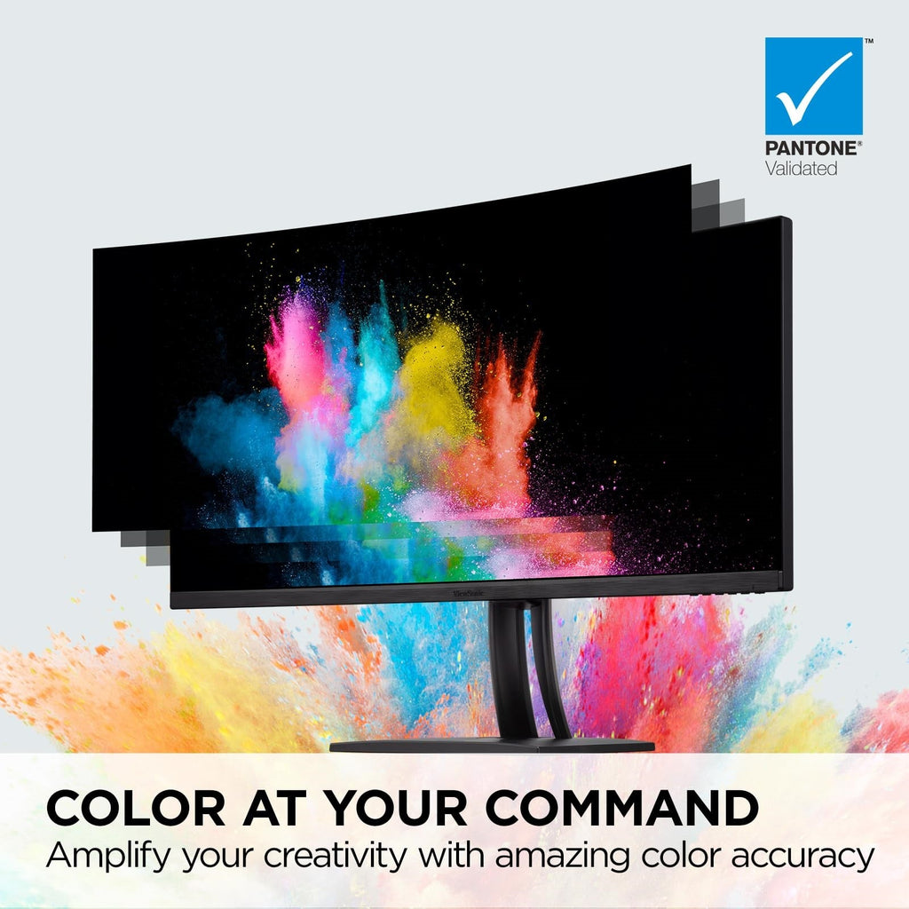 34" ColorPro Curved UWQHD Monitor