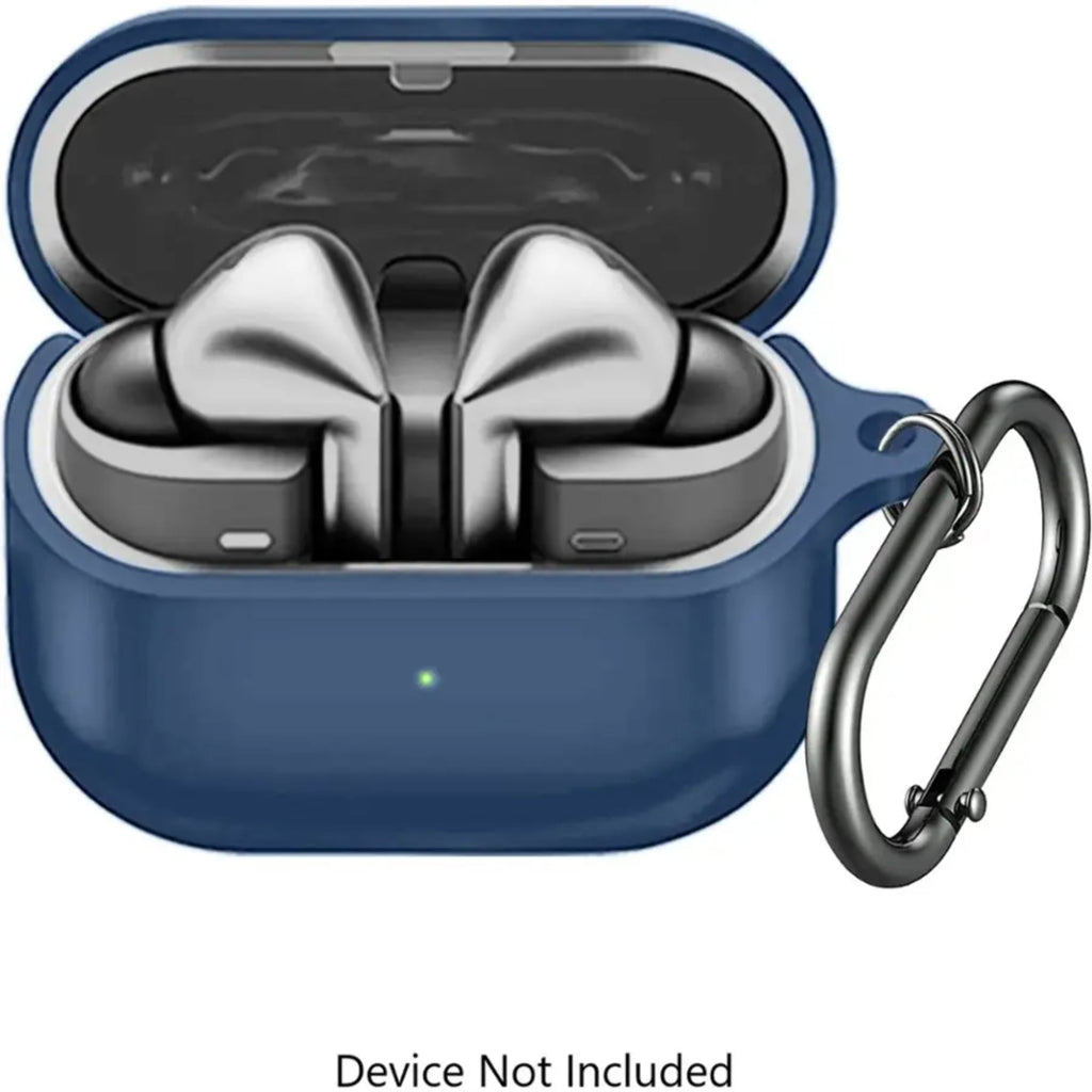 SAHARA - Venture Series Silicone Case for Samsung Galaxy Buds3 and Buds3 Pro Headphones - Midnight Blue