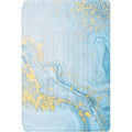 SAHARA - Multi-Angle Folio Case for Samsung Galaxy Tab A8 - Blue Marble