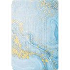SAHARA - Multi-Angle Folio Case for Samsung Galaxy Tab A8 - Blue Marble