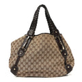 Monogram Medium Pelham Shoulder Bag Dark Brown