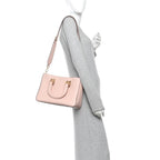 Cuoio Romano Selleria Small FF Tote Cipria