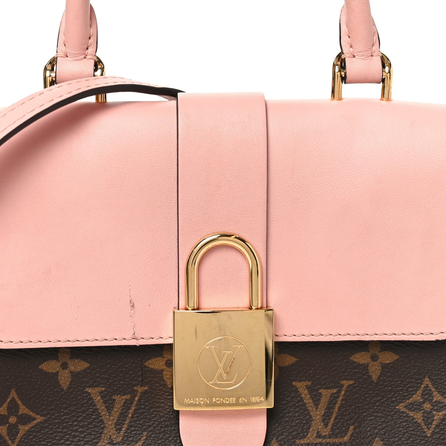 Monogram Locky BB Rose Poudre