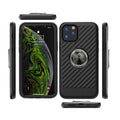 Apple Iphone 11 Pro Case With Ring Holder In Black