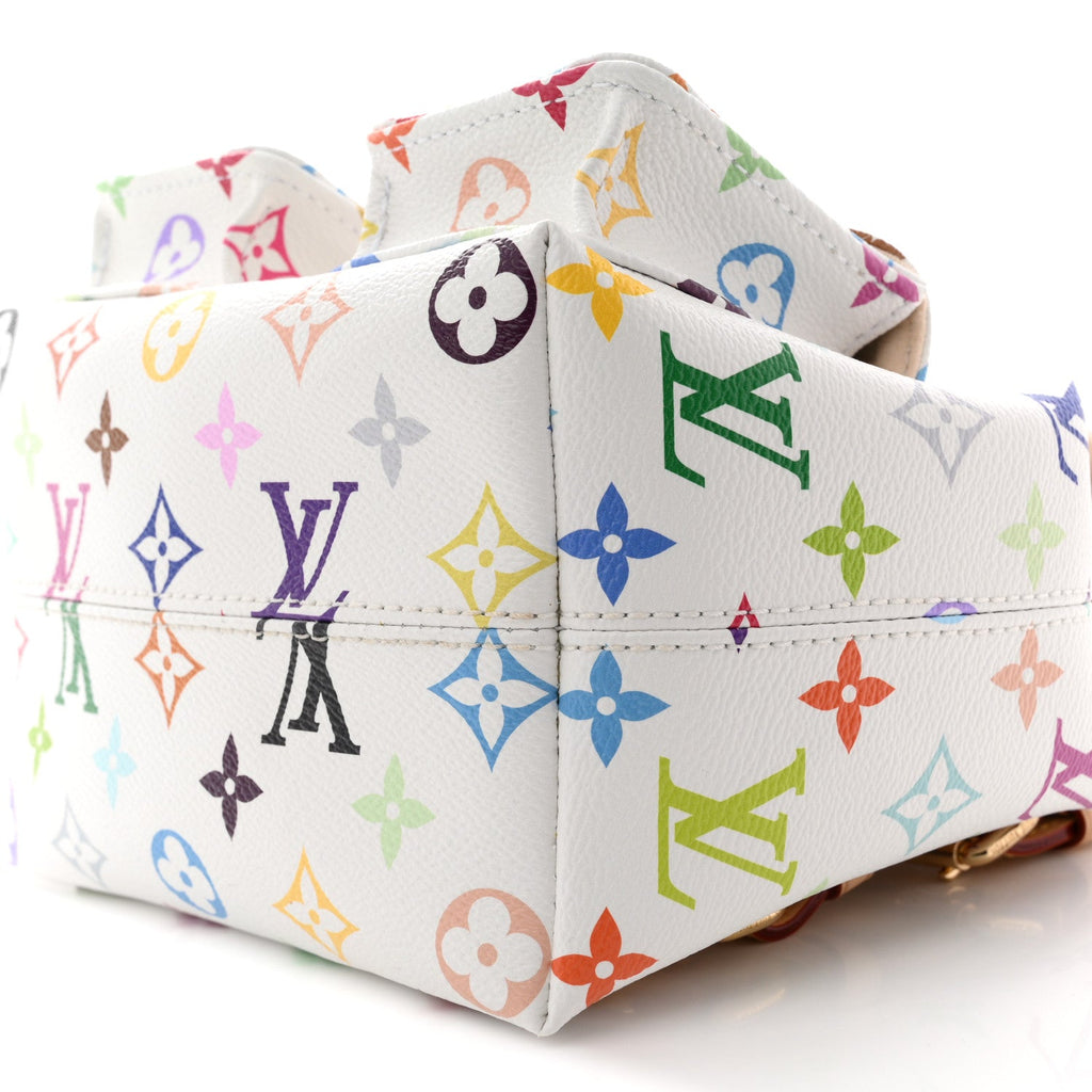 LV X TM Monogram Multicolor Venice Backpack White