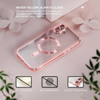 Entronix Bundle Compatible with iPhone 17 - [Magnetic] Luxury Glossy Case & 2 Clear Screen Protectors