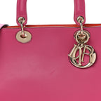 Smooth Calfskin Large Diorissimo Tote Fuchsia