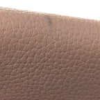 Grained Lambskin Drew Shoulder Bag Cement Pink