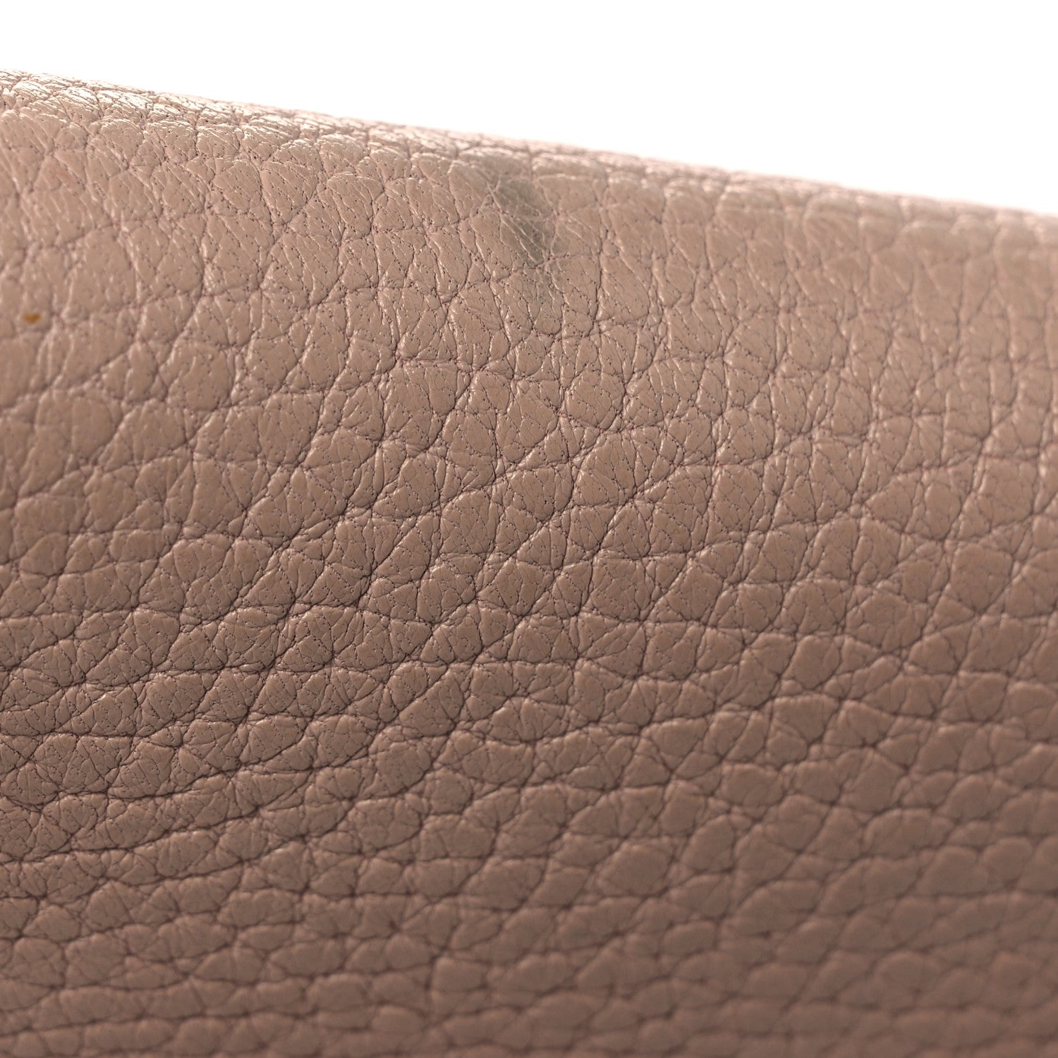 Grained Lambskin Drew Shoulder Bag Cement Pink