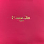 Lambskin Cannage Miss Dior Promenade Pouch Fuchsia