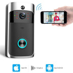 Smart Wireless WiFi Video Doorbell Phone Door Ring Intercom Security Camera Bell  includes Doorbell + Battery + Charger