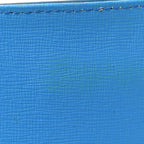 Saffiano Striped Mini Diag Binder Clip Bag Blue