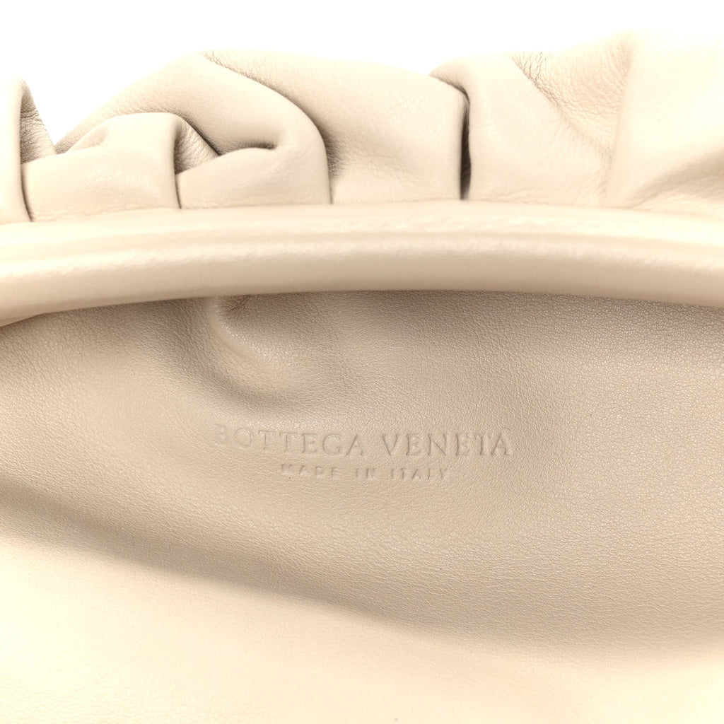 Smooth Butter Calf The Pouch Oversized Clutch Mist
