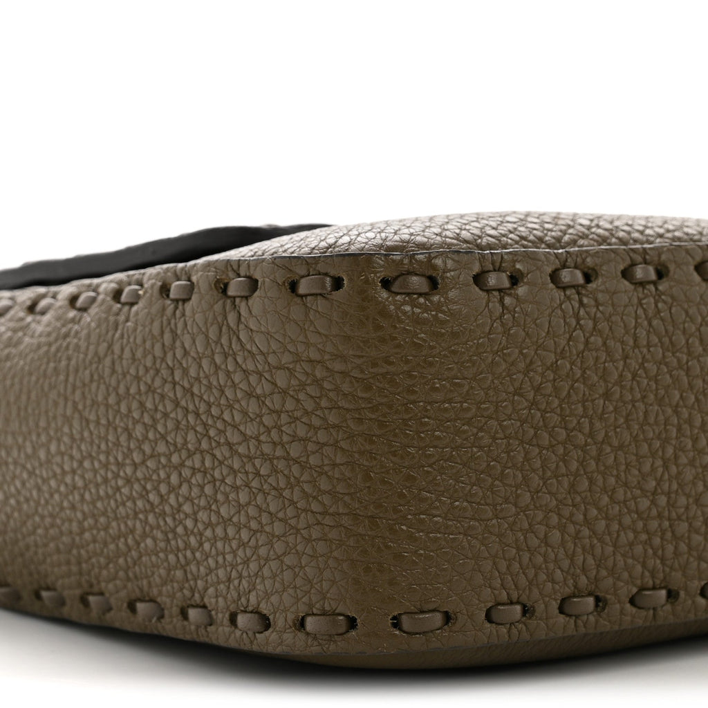 Cuoio Roma Sellerissima Nappa Sintetica Tape Stitch Baguette Wood