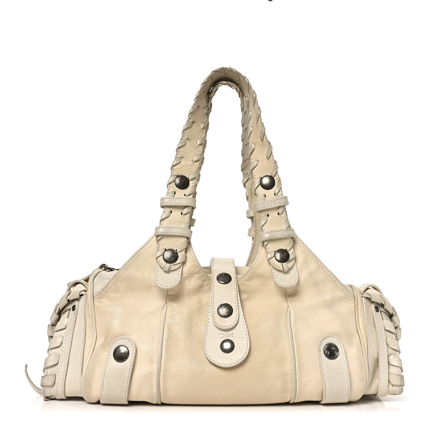 Calfskin Silverado Shoulder Bag Ivory