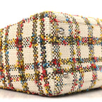 Tweed Medium Lady Dior  Orange Multicolor