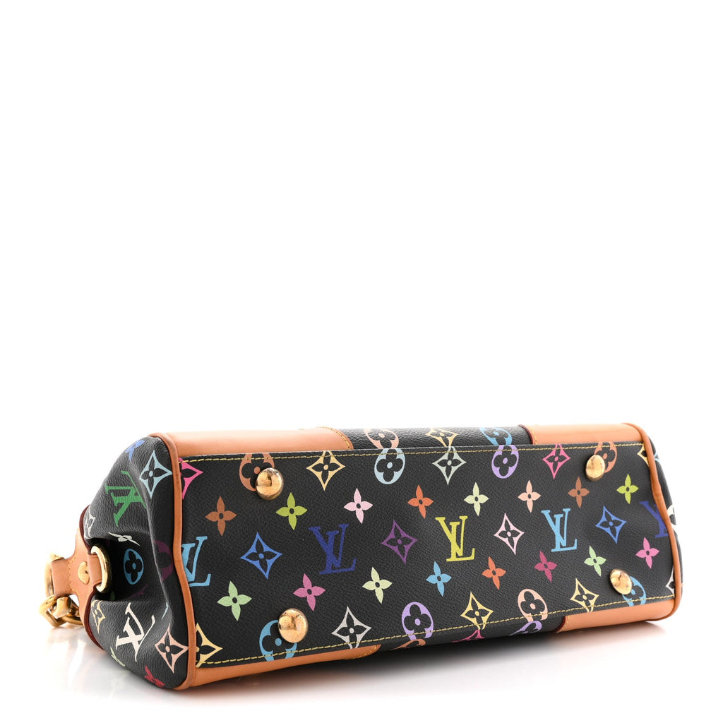 Monogram Multicolor Beverly MM Black