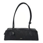 Nubuck Medium Le Teckel Bag Black Anthracite