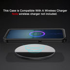 Entronix Bundle Compatible with Galaxy S25 - Heavy Duty Case & 2 Clear Screen Protectors