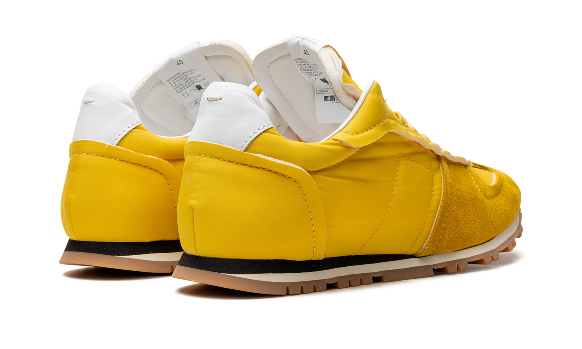 Nylon Colorblock Nylon Sneaker „Yellow“