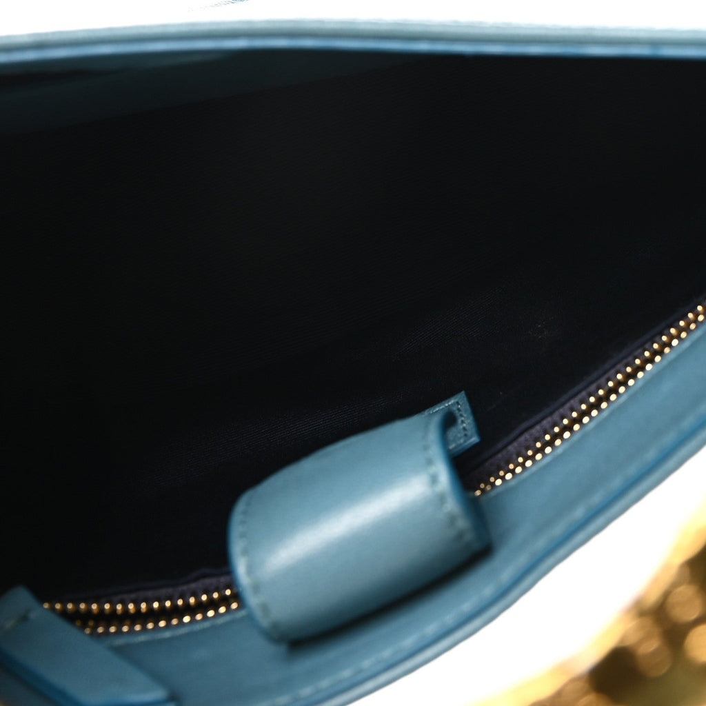 Lambskin Cat Hobo Jeans