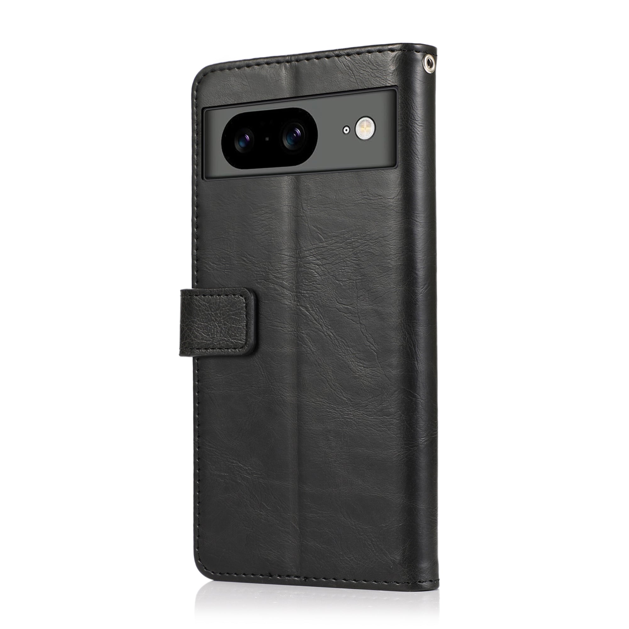 SAHARA - Indy Series Genuine Leather Folio Wallet Case - Google Pixel 8